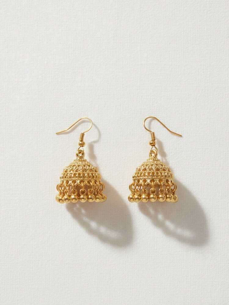 Bohemian Tassel Drop Earrings detail photo 5 - Earrings at ShopKaar